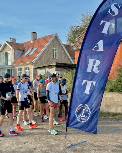 Startflagga vid Seaside Run 